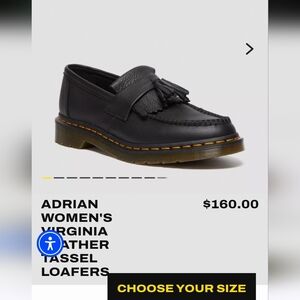 Dr. Martens Adrian Women's Leather Tassel Loafers